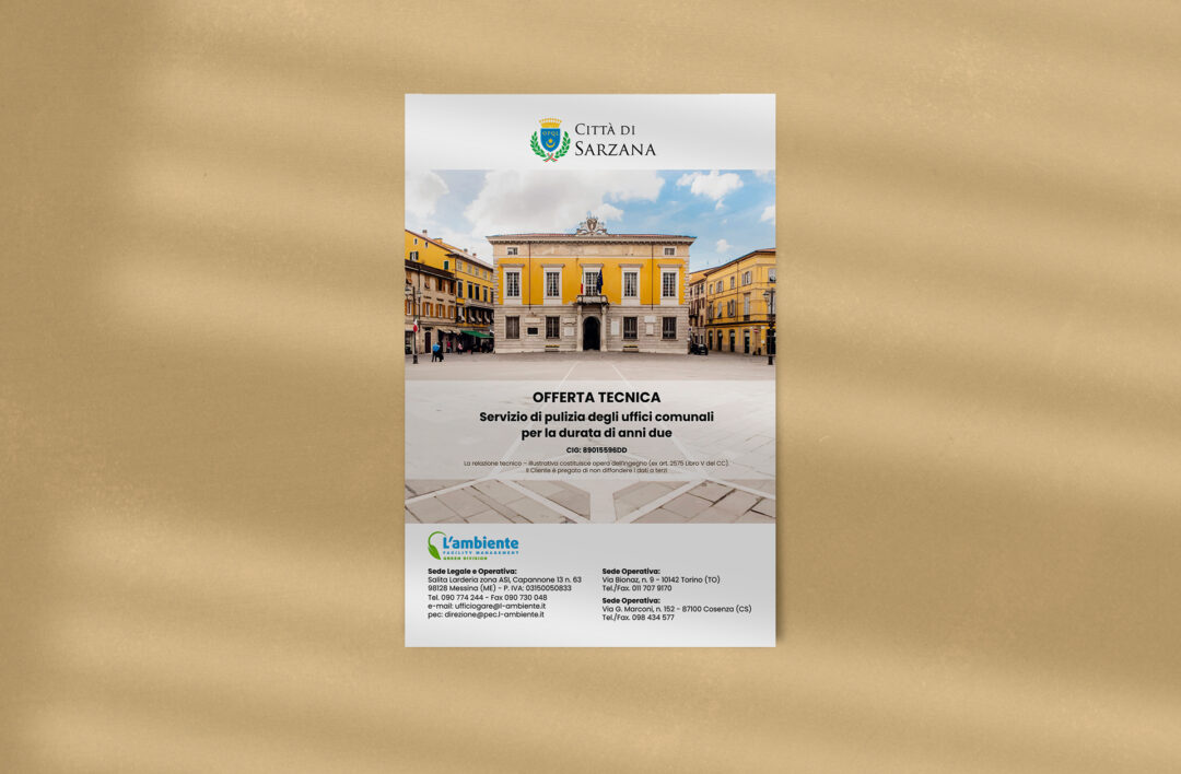 Gara d'appalto Sarzana L'ambiente