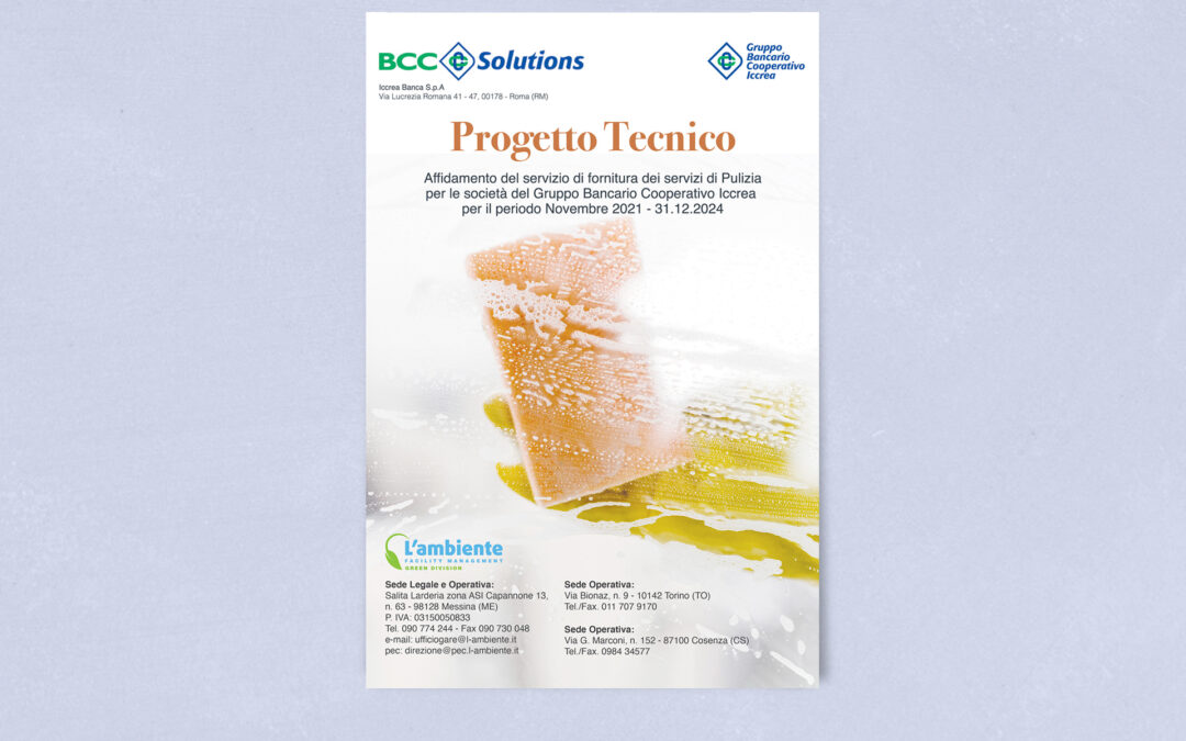 COPERTINA PER GARA D’APPALTO – BCC SOLUTIONS
