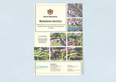 COPERTINA PER GARA D’APPALTO – CITTÀ DI ALESSANDRIA